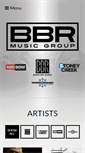 Mobile Screenshot of bbrmusicgroup.com